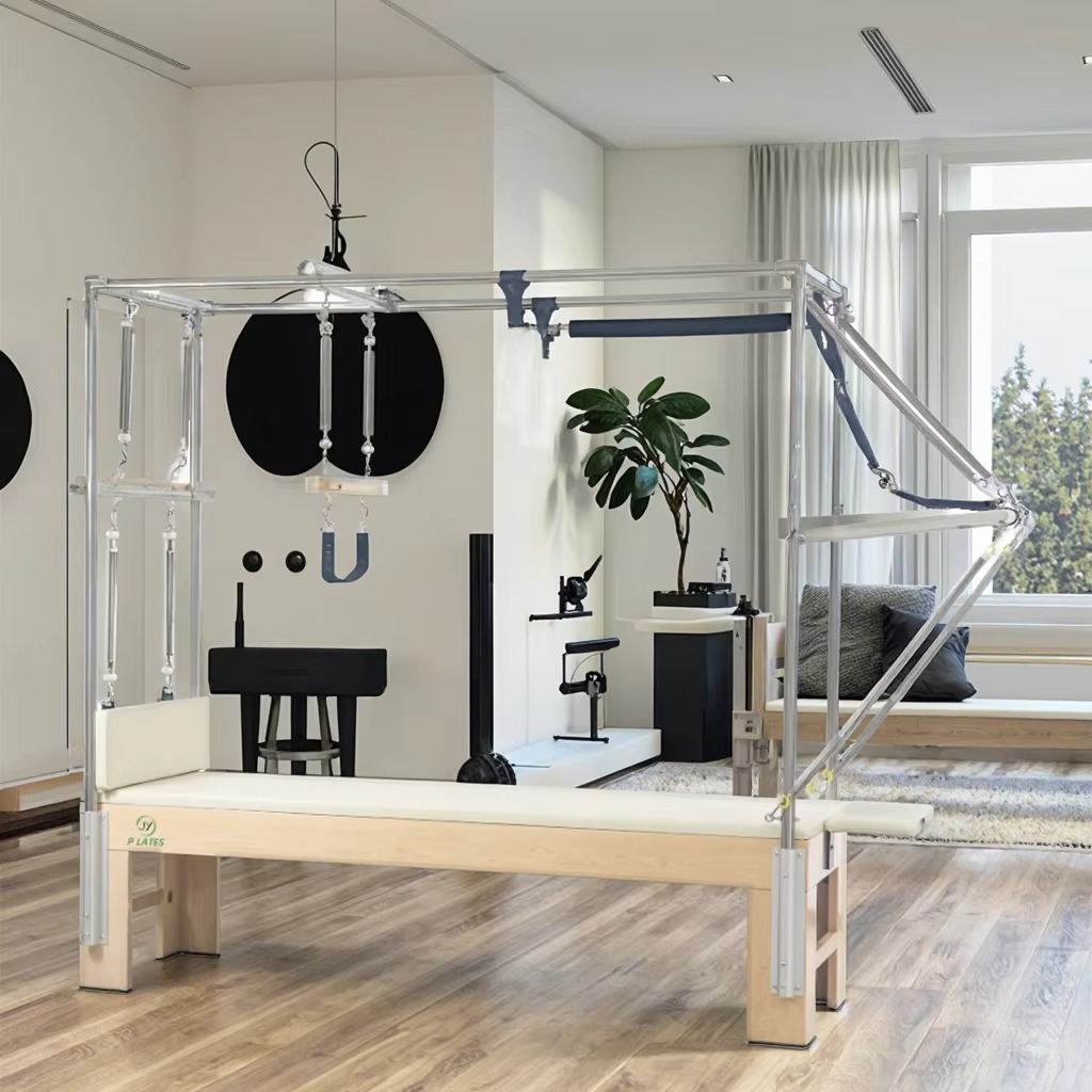 Health & Wellness Alegria - Profesyonel Ticari Dayanıklı Akçaağaç Pilates Reformerı